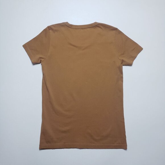 J.Crew Factory Collector's Tee Sequin Fall Leaves Graphic Tee Women's XS Mustard - Picture 8 of 16